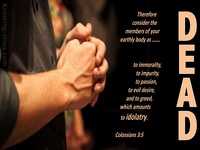 Colossians 3:5